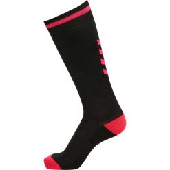 Skarpety sportowe dla dorosłych Hummel Elite Indoor Sock High. Czarne skarpetki damskie Hummel, bez wzorów, z bawełny. Za 19.99 zł.