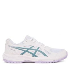Buty na siłownię Asics. Białe obuwie sportowe damskie Asics, na fitness i siłownię. Za 269.99 zł.