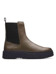 Clarks Skórzane sztyblety ''Torhill Maple'' w kolorze brązowym rozmiar: 39,5. Brązowe botki damskie Clarks. Za 253.54 zł.