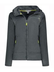 ANAPURNA Kurtka polarowa "Uternel" w kolorze antracytowym rozmiar: M. Czarne kurtki damskie ANAPURNA, m, bez wzorów, z polaru, bez kaptura. Za 96.14 zł.