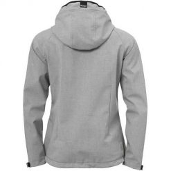 Kurtka damska Kempa Core 2.0 Softshell Caution. Szare kurtki damskie Kempa, bez wzorów, z materiału, z kapturem. W wyprzedaży za 333.00 zł.