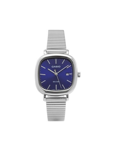 Casio Zegarek LTP-B166D-2AVEF Srebrny. Szare, analogowe zegarki damskie Casio, srebrne. Za 322.99 zł.