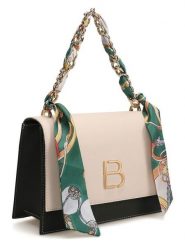 Lucky Bees Torebka w kolorze beżowo-ciemnozielonym - 23 x 16 x 9 cm rozmiar: onesize. Brązowe torebki klasyczne damskie Lucky Bees, z materiału, przez ramię, bez dodatków. Za 86.99 zł.
