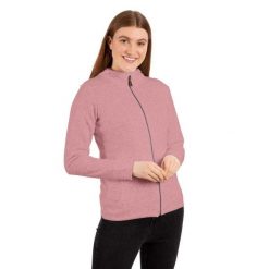 Bluza Z Kapturem Damska Winnie. Czerwone bluzy damskie Trespass, l, bez wzorów, z jersey, z kapturem. Za 139.99 zł.