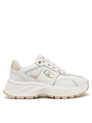Liu Jo Sneakersy Eva 02 BA5065 P0102 Biały. Białe obuwie sportowe damskie Liu Jo, ze skóry, bez zapięcia. Za 429.99 zł.