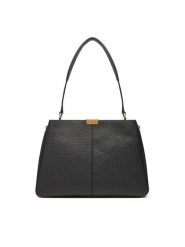 Tommy Hilfiger Torebka AW0AW17661 Czarny. Czarne torebki klasyczne damskie Tommy Hilfiger, ze skóry, bez dodatków. Za 719.99 zł.