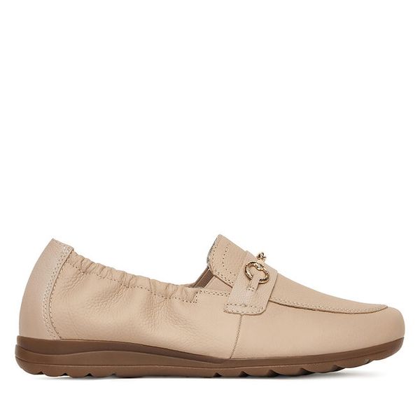 Mokasyny Rieker. Brązowe mokasyny damskie Rieker, bez obcasa. Za 339.99 zł.