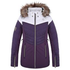 Damska kurtka narciarska LOAP Okinora S. Białe kurtki damskie ZONE PERFECT, na zimę, s, bez wzorów, bez kaptura. Za 384.99 zł.