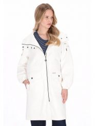Schmuddelwedda Parka w kolorze kremowym rozmiar: XL. Brązowe parki damskie Schmuddelwedda, xl, bez kaptura. Za 404.99 zł.