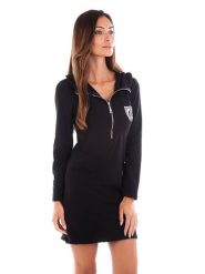 Manon Bastille Sukienka w kolorze czarnym rozmiar: 48/50. Czarne sukienki damskie Manon Bastille, bez wzorów, klasyczne, bez ramiączek. Za 100.99 zł.