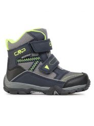 CMP Śniegowce Pyry Snow Wp 38Q4514 Szary. Szare buty zimowe chłopięce CMP, ze skóry, bez zapięcia. Za 179.00 zł.