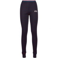 Spodnie termoaktywne damskie ODLO Active Warm Originals Stripes Bl Bottom Long. Czerwone spodnie sportowe damskie ODLO, na zimę, l, bez wzorów, z materiału, narciarskie. Za 239.99 zł.
