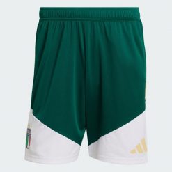 Spodenki treningowe Włochy 26 Tiro. Spodenki sportowe damskie Adidas, l, bez wzorów, z materiału, z standardowym stanem, do piłki nożnej, climacool (adidas). Za 199.00 zł.