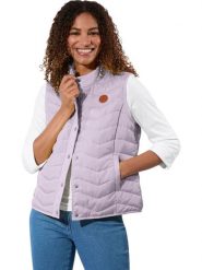 WITT WEIDEN Kamizelka pikowana w kolorze lawendowym rozmiar: 44. Różowe kamizelki damskie WITT WEIDEN, z aplikacjami, ze skóry, bez kaptura. Za 82.99 zł.