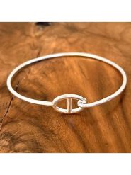 Eclat d'Argent Srebrna bransoletka rozmiar: onesize. Szare bransoletki damskie Eclat d'Argent, srebrne. Za 165.99 zł.