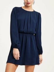 LA Angels Sukienka w kolorze granatowym rozmiar: M. Niebieskie sukienki damskie LA Angels, bez wzorów, bez ramiączek. Za 86.99 zł.