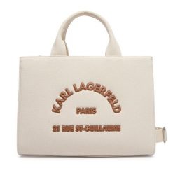 Torebka KARL LAGERFELD. Brązowe torebki klasyczne damskie KARL LAGERFELD, bez dodatków. Za 649.99 zł.