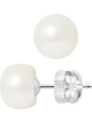 Pearl Addict Kolczyki-wkrętki z perłami w kolorze białym rozmiar: onesize. Białe kolczyki damskie Pearl Addict, z perłą, złote. Za 285.49 zł.