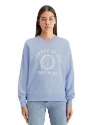 Scotch & Soda Bluza w kolorze błękitnym rozmiar: M. Niebieskie bluzy damskie Scotch & Soda, m, bez wzorów, z bawełny, bez kaptura. Za 180.06 zł.