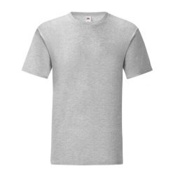 Koszulka Unisex Dla Dorosłych Iconic Heather. Szare bluzki damskie Fruit of the Loom, xl, bez wzorów, sportowe, bez kołnierzyka, bez ramiączek. Za 40.99 zł.