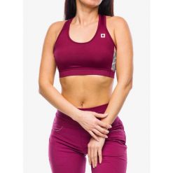 Stanik sportowy Ocun Misty Bra. Czerwone biustonosze sportowe damskie Ocun, bez wzorów. Za 143.99 zł.