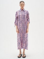 InWear Sukienka koszulowa Dwyn 301881 Różowy Loose Fit. Czerwone sukienki damskie InWear, bez wzorów, z wiskozy, bez ramiączek. Za 459.99 zł.