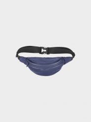 4F Nerka - granatowa Uniwersalny. Niebieskie nerki i saszetki damskie 4F, bez wzorów, z syntetyku. W wyprzedaży za 29.99 zł.