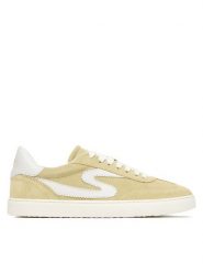Stuart Weitzman Sneakersy Runaround SK928 Beżowy. Brązowe obuwie sportowe damskie Stuart Weitzman, ze skóry, bez zapięcia. Za 1,029.00 zł.