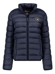 Canadian Peak Kurtka pikowana "Atikamapeak" w kolorze granatowym rozmiar: M. Niebieskie kurtki damskie Canadian Peak, m, bez wzorów, bez kaptura. Za 141.95 zł.