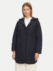 Weekend Max Mara Kurtka przejściowa Erio 2515491011 Granatowy Regular Fit. Niebieskie kurtki damskie Weekend Max Mara, bez wzorów, z syntetyku, bez kaptura. Za 909.99 zł.