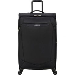 Walizka na 4 kółkach American Tourister Summerride L EXP TSA. Czarne walizki American Tourister, bez wzorów. Za 592.50 zł.