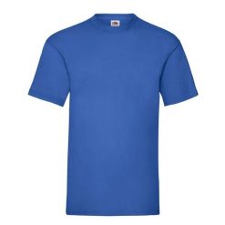 Koszulka Unisex Dla Dorosłych Valueweight. Niebieskie bluzki damskie Fruit of the Loom, xl, bez wzorów, sportowe, bez kołnierzyka, bez ramiączek. Za 35.99 zł.