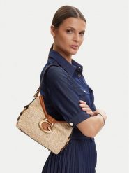 Guess Torebka Camden Mini HWRB93 08720 Beżowy. Brązowe torebki klasyczne damskie Guess, z materiału, bez dodatków. Za 589.99 zł.