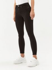 ONLY Jeansy Power 15181958 Czarny Skinny Fit. Czarne jeansy damskie Only, bez wzorów, z bawełny. Za 179.99 zł.