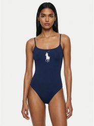 Polo Ralph Lauren Strój kąpielowy 21654304 Granatowy. Niebieskie stroje jednoczęściowe Polo Ralph Lauren, bez wzorów, z syntetyku. Za 789.99 zł.