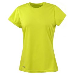 Damska Koszulka Z Krótkim Rękawem Quick Dry Z Krótkim Rękawem. Niebieskie bluzki damskie SPIRO, m, bez wzorów, bez kołnierzyka, bez ramiączek. Za 58.99 zł.