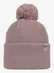 Czapka zimowa Buff Renvi - rosewood. Czerwone czapki damskie Buff, na zimę, bez wzorów, z dzianiny. Za 149.90 zł.