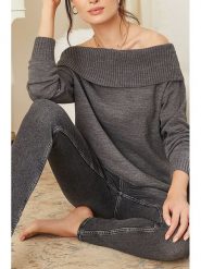 LA Angels Sweter w kolorze antracytowym rozmiar: S. Czarne swetry klasyczne damskie LA Angels, s, bez kołnierzyka. Za 128.95 zł.