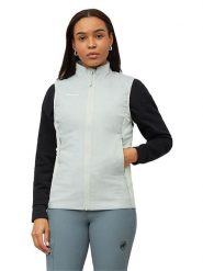 Mammut Kamizelka funkcyjna "Rime Light IN" w kolorze błękitnym rozmiar: S. Niebieskie kamizelki damskie Mammut, s, bez wzorów, bez kaptura. Za 654.95 zł.