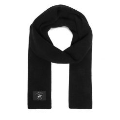 Szalik Beverly Hills Polo Club. Czarne szaliki damskie Beverly Hills Polo Club, bez wzorów. Za 69.99 zł.
