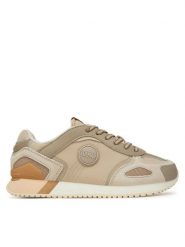 Colmar Sneakersy Travis Plus SS25/129 Beżowy. Brązowe obuwie sportowe damskie Colmar, z materiału, bez zapięcia. Za 379.99 zł.