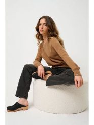 AUTHENTIC CASHMERE Kaszmirowy sweter "Etret" w kolorze karmelowym rozmiar: M. Brązowe swetry klasyczne damskie AUTHENTIC CASHMERE, m, z kaszmiru, bez kołnierzyka. Za 301.64 zł.