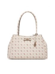 Guess Torebka Carrie Logo HWGP98 98220 Écru. Shopper bag Guess, ze skóry, bez dodatków. Za 719.99 zł.