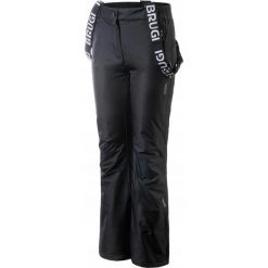Spodnie narciarskie dla kobiet Brugi 2AL8. Czarne spodnie sportowe damskie Brugi, na zimę, l, bez wzorów, narciarskie. W wyprzedaży za 239.90 zł.