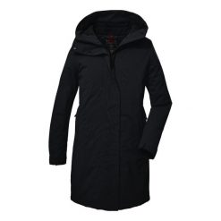 Parka damska z kapturem Killtec GW 73. Czarne parki damskie GIGA DX, na zimę, m, z materiału, z kapturem. Za 755.55 zł.
