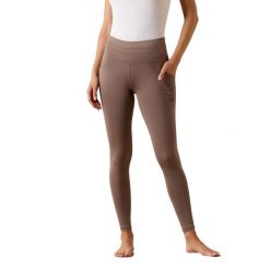 Damskie legginsy jeździeckie z pełną przyczepnością Ariat Eos 2.0. Brązowe legginsy damskie Ariat, l, bez wzorów, z materiału. Za 425.30 zł.