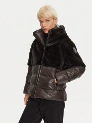 Blauer Kurtka zimowa 24WBLDC02290 Brązowy Regular Fit. Brązowe kurtki damskie Blauer, na zimę, s, bez wzorów, z syntetyku, bez kaptura. Za 1,259.00 zł.