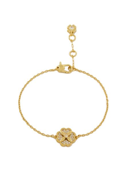 Kate Spade Bransoletka KJ316 Złoty. Żółte bransoletki damskie Kate Spade, metalowe. Za 379.99 zł.