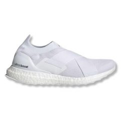 Buty do chodzenia damskie Adidas Ultraboost Slip On Dna. Białe obuwie sportowe damskie Adidas, bez zapięcia, do biegania. Za 451.99 zł.