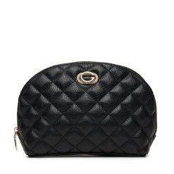 Kosmetyczka Guess. Czarne kosmetyczki damskie Guess, z aplikacjami. Za 149.99 zł.